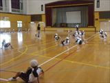 1年体育準備運動