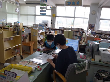 図書館開放