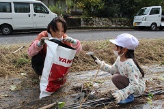 押さえの片付け