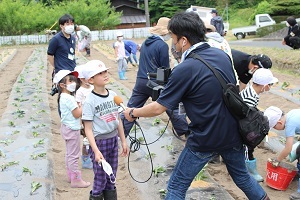 ケーブルテレビのインタビュー