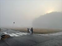 霧の朝１