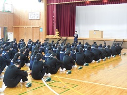 新生徒会長の話