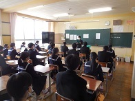 初めての学活
