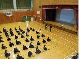 生徒会入会式