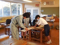 のこぎり引き実習