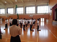結団式