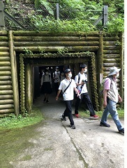 間歩出口