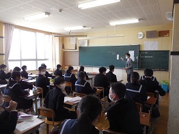 初めての学活2