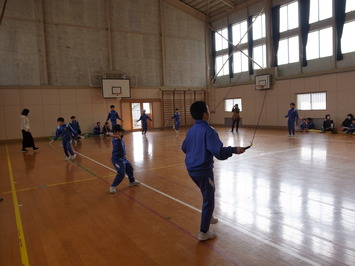 なわとび集会