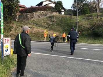 登校風景
