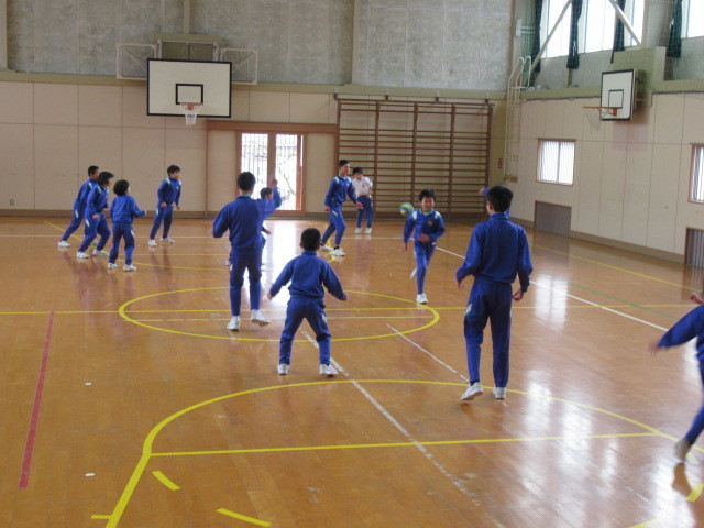 全校ドッジ