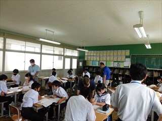 学校訪問の様子2