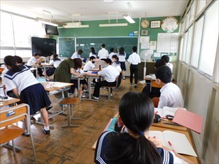 学校訪問の様子4