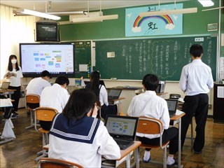 学校訪問の様子6