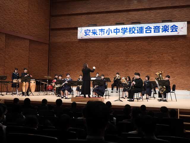 連合音楽会での演奏