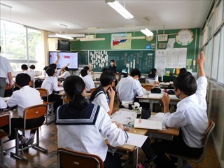 学校訪問の様子7