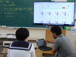 学校訪問の様子8