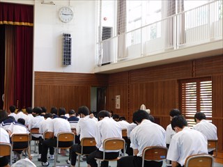 校内弁論大会の様子3