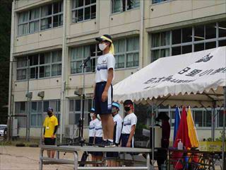 体育祭第一部の様子