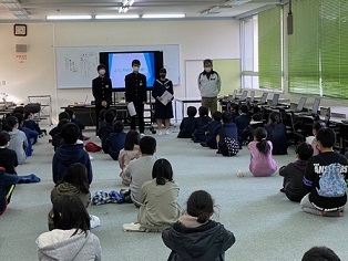 一日入学の様子