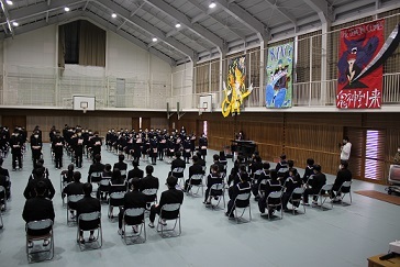 3年生を送る会の様子1