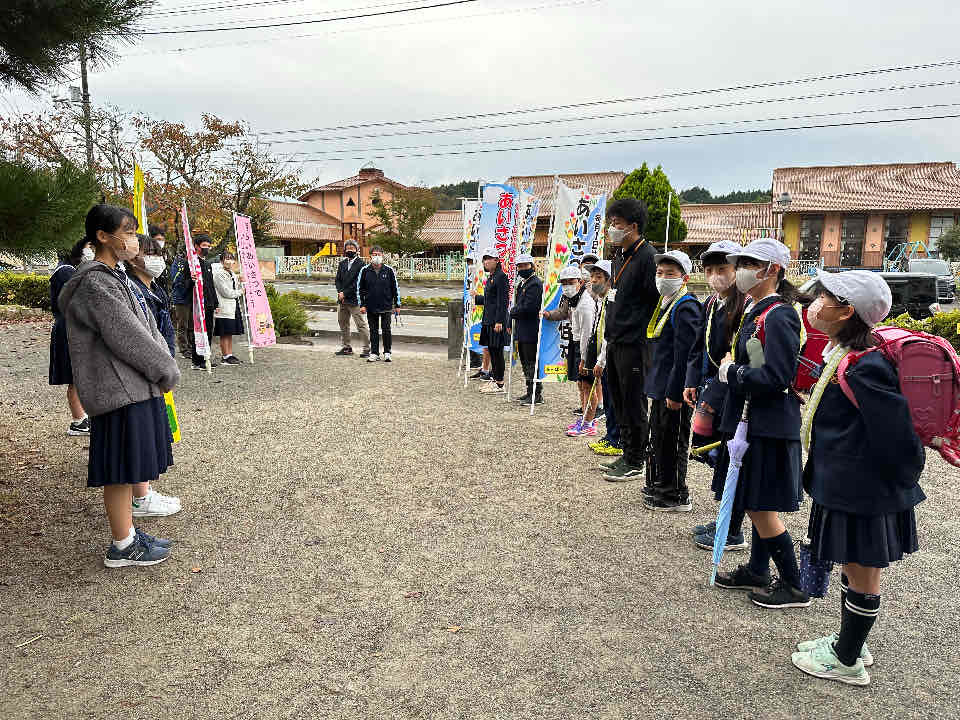 安田小あいさつ運動２