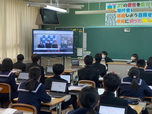 １年生の教室の様子