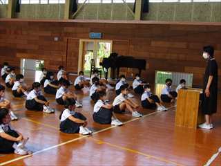 学校長の話