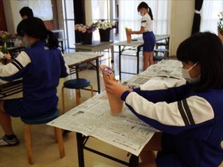 アレンジメントに挑戦しています