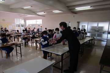 表彰の様子です。