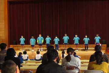 高学年児童の発表です
