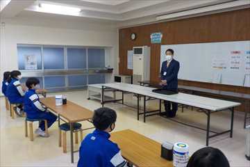 校長の話です。