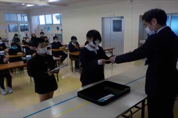 表彰をしています。