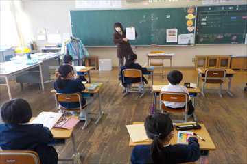 1.2年教室の様子です。