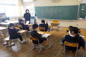 3.4年教室の様子です。