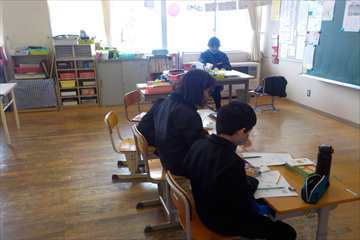 あおぞら教室の様子です。