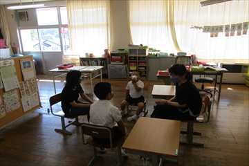 あおぞら学級の様子です。