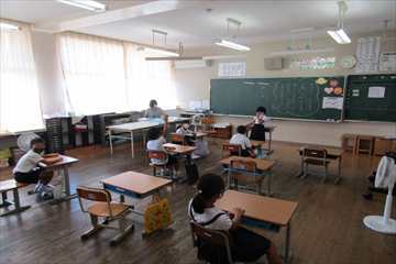 1.2年教室の様子です。