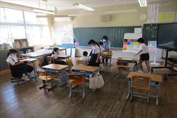 3.4年教室の様子です。