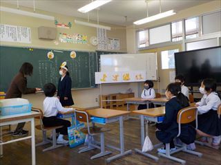 １・２年の学習の様子です