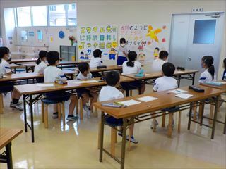 発表をしている様子です