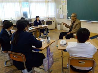 戦時中の話を聞きました。