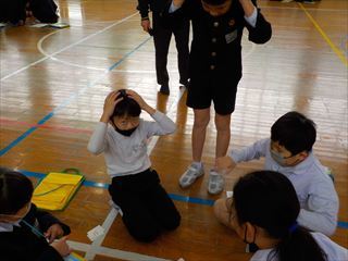 3，4年生が集合学習をしました。
