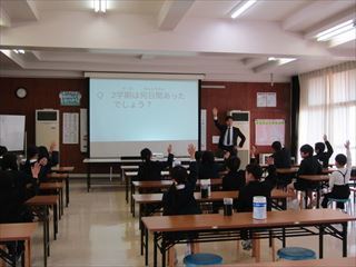 2学期の終業式がありました。