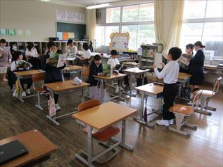 ３，４年生の様子です。
