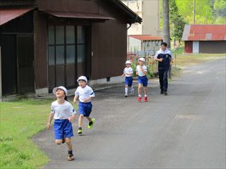 1年生ははじめてのマラソン会でした。