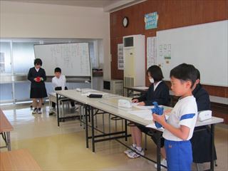 運動会についての児童総会がありました。