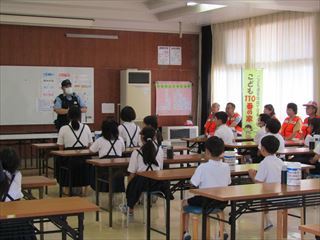 駐在所の方からのお話もありました。