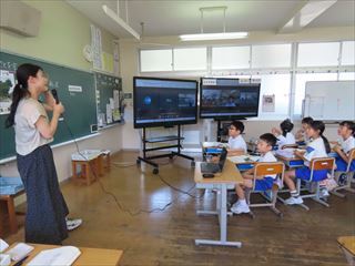 道徳の様子です。