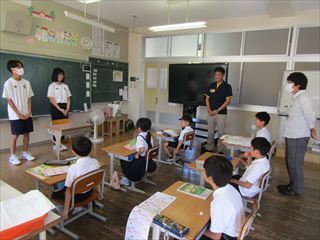 広瀬中学校の生徒さんが職場体験に来られました。